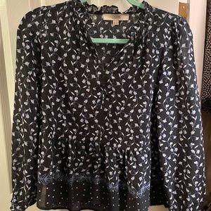 Loft Petite Peplum Top